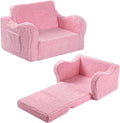 MOMCAYWEX Kids Sofa, 2-in-1 Flip-Out Foam Couch by MOMCAYWEX
