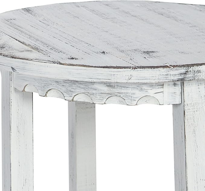 Alaterre Furniture Country Cottage Rustic Farmhouse Nightstand – 20-Inch Side - Image 8