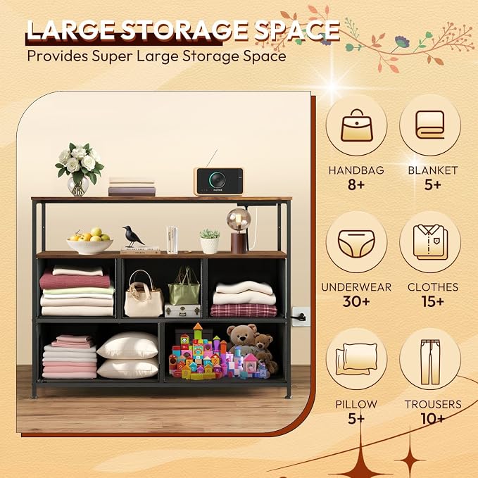 Dresser Seamless Gothic Featuring Graphic Mushrooms Black Cats - Image 7