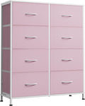 WLIVE Fabric Dresser for Bedroom, Tall Dresser by WLIVE