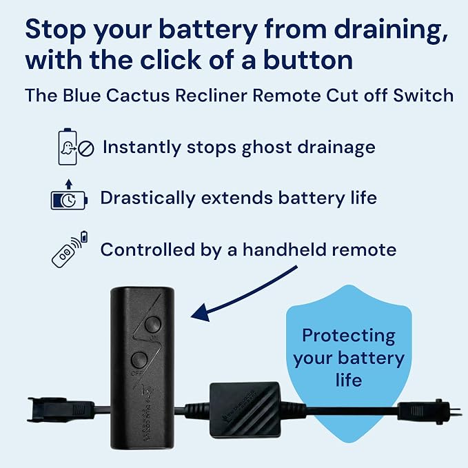 Blue Cactus Recliner Battery Life Extender Kit - Image 3