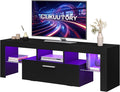 Clikuutory Modern Lighting 51 inch TV Stand by Turnyourhouseintoahome