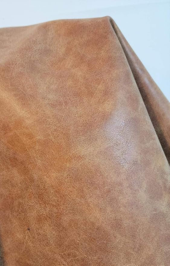 NAT Leathers, Blonde Distress Soft Faux Vegan Leather PU {Peta Approved Vegan} - Image 10