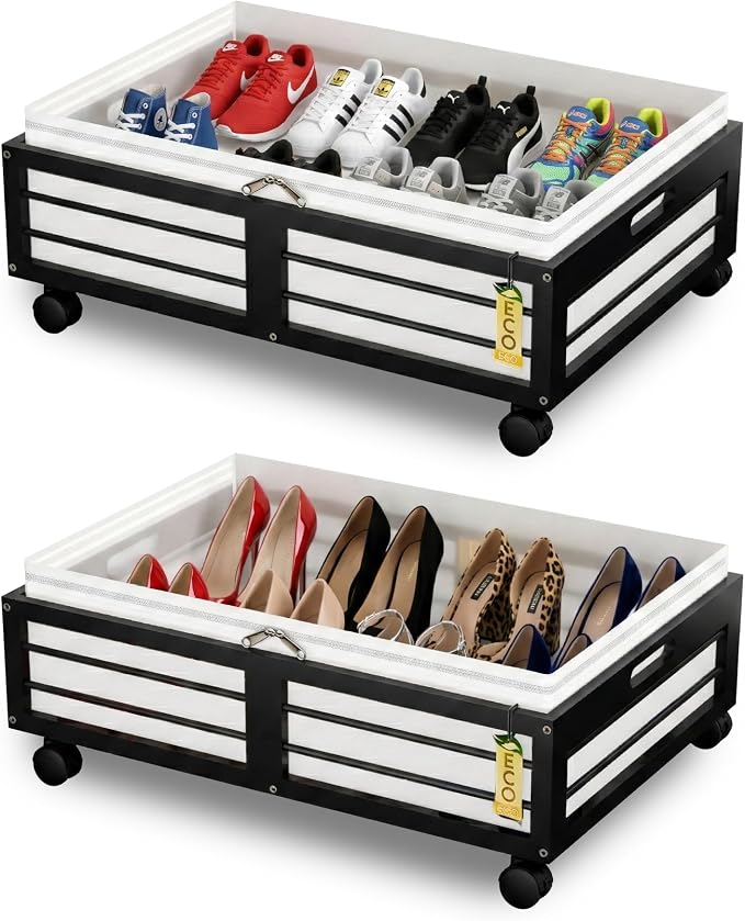 Under Bed Storage Containers by BambooSync