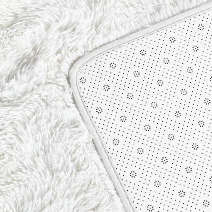 Deerhoo Shag Area Rug, 4 X 6 Plush Fuzzy Rugs - Image 5