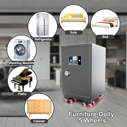Furniture Dolly Set 5 Wheels Heavy Duty, Furniture Movers - Image 6