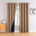 ChrisDowa 100% Blackout Curtains 90 inch Long by ChrisDowa