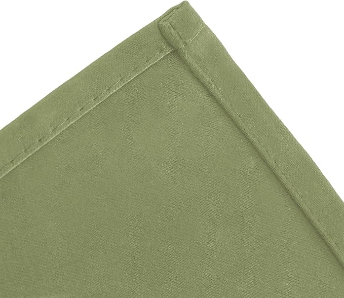 LEMOMO Blackout Curtains 66 x 95 inch/Sage Green Curtains Set of 2 - Image 7