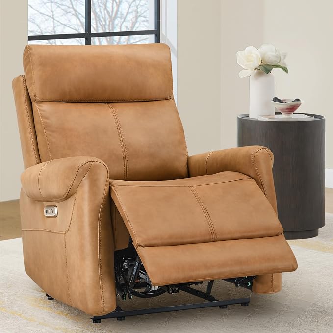 KISLOT Leather Recliner Chair for Adults Wall Hugger RV Recliner - Image 2