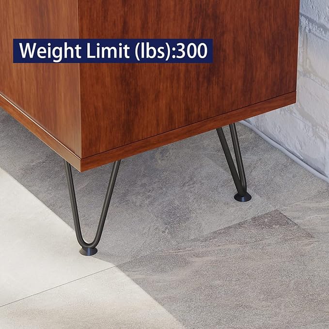 SMARTSTANDARD 9 Inch Heavy Duty Hairpin Furniture Legs, Metal Home DIY Projects - Image 7
