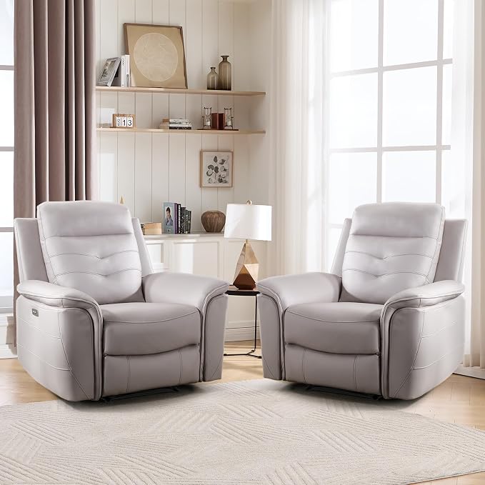 ANJ Power Recliner Chair Set of 2 by ANJ