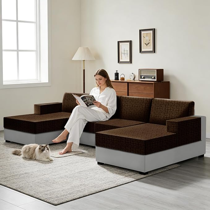 UNBBRRL Stretch Couch Backrest Cushion Cover - Image 6