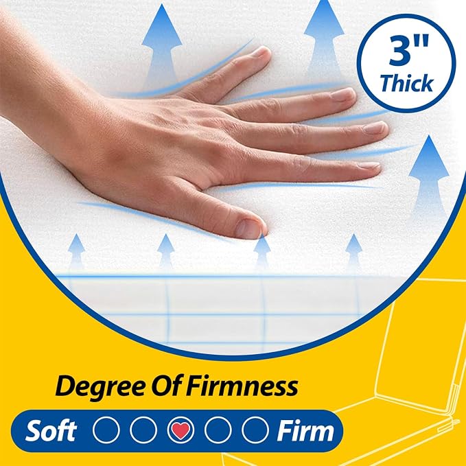 AAAAAcessories Outdoor Chaise Lounge Cushions, Fade-Resistant, Waterproof Patio - Image 9