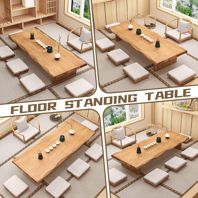 Wooden Japanese Floor Table - Image 6