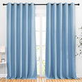 NICETOWN Blackout Room Divider Curtains 118 inches Long, Grommet Thermal Window by NICETOWN