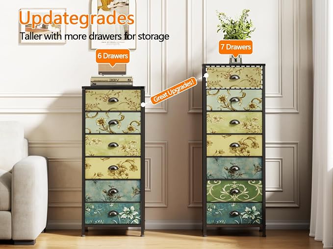 Furnulem Tall Dresser for Bedroom - Image 7
