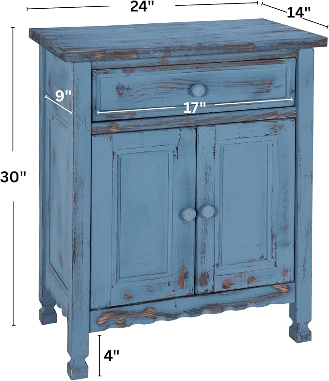 Alaterre Furniture Country Cottage Accent Cabinet - Image 3