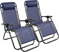 Devoko Patio Zero Gravity Chair Outdoor Folding Adjustable Reclining Chairs by DEVOKO