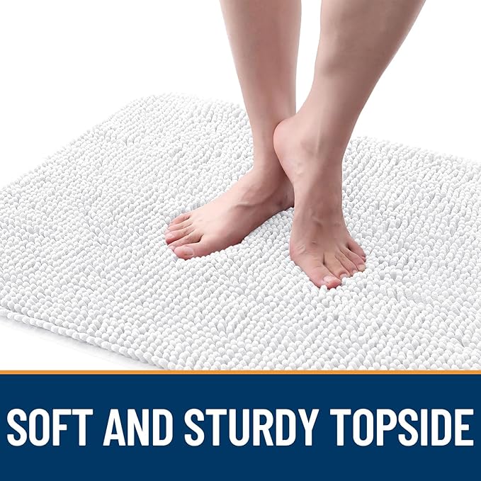 OLANLY Dog Door Mat for Muddy Paws 59x35, Absorbs Moisture and Dirt, Absorbent - Image 4