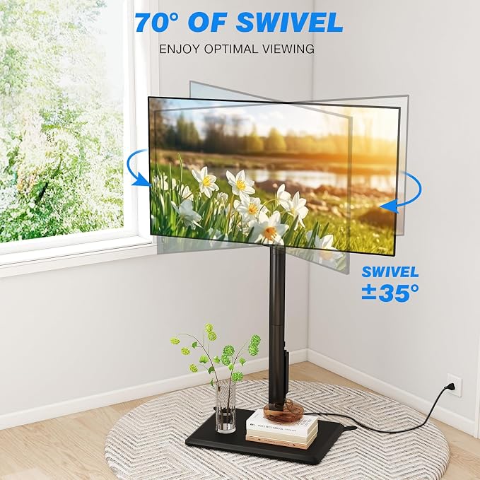 Rfiver Swivel Floor TV Stand - Image 5
