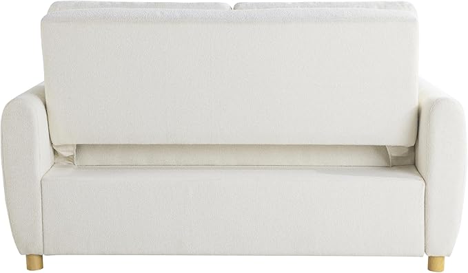 Serta Galway 66.5" Convertible Sleeper Loveseat, Full Size, Dreamcoil Comfort - Image 5