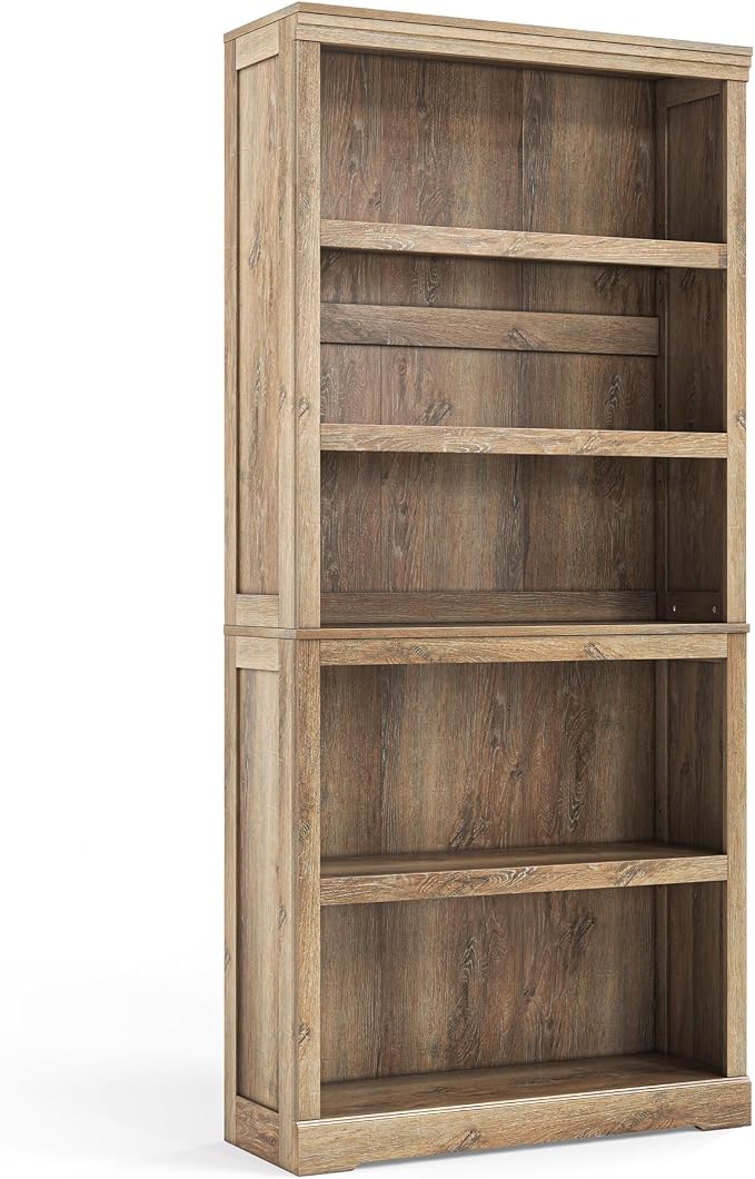LINSY HOME 5-Shelf Bookcase, Bookshelves Floor Standing Storage Shelves 68 in - Image 8