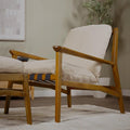 Grain Wood Furniture Solid Wood Mid Century Lounge Chair by GrainWoodFurniture