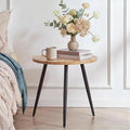 VECELO Modern Side Table, Round Small End Table, Exclusively Designed by VECELO