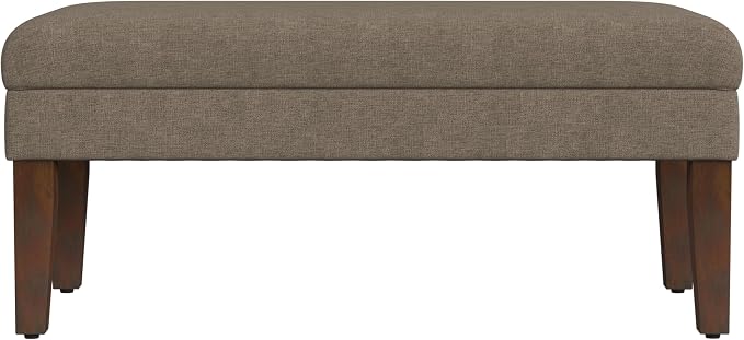 Homepop Home Decor | Upholstered Decorative Storage Ottoman Bench | Ottoman - Image 4