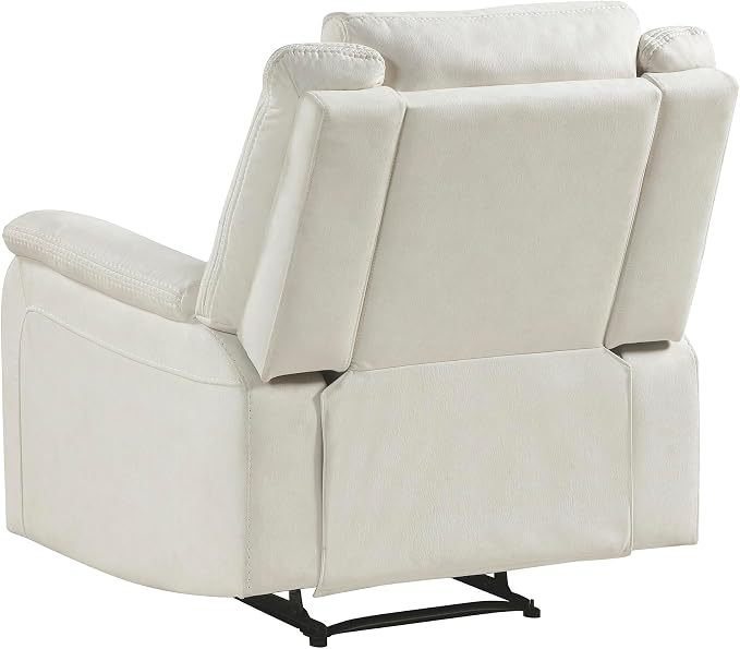 Lexicon Manual Recliner Chair, Polished Microfiber Reclining Sofa Chair - Image 15