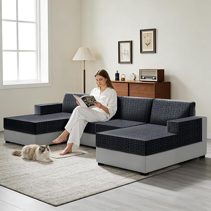 UNBBRRL Stretch Couch Seat Cushion Cover - Image 6