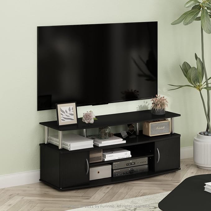 Furinno JAYA Large Entertainment Stand - Image 3