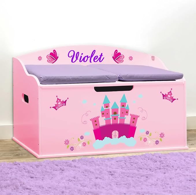 DIBSIES Personalized Creative Wonders Toy Box, 30 x 19.25 x 18 inches, by DIBSIES