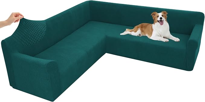 Arfntevss Stretch Sectional Couch Covers L Shaped Corner Sectional Sofa Cover by Arfntevss