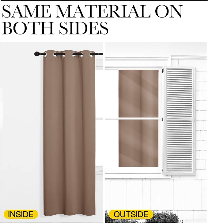 NICETOWN Kitchen Blackout Curtains and Drapes - Image 6