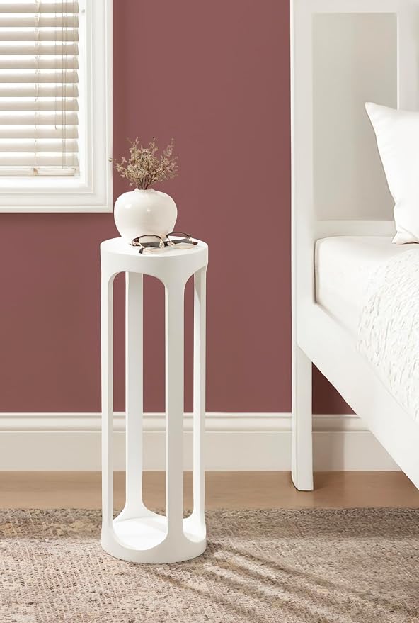 Kate and Laurel Dahl Modern Wooden Round Drink Table, Transitional Circle - Image 4
