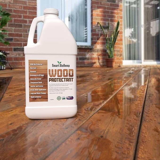 Plant-Powered Half Gallon Wood Protectant, Protects from Water & UV Rays - Image 7