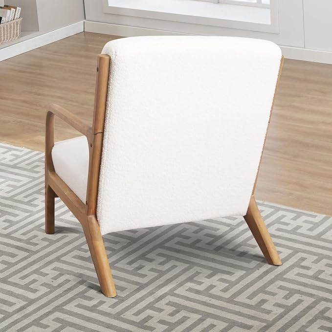 INZOY Mid Century Modern Accent Chair - Image 8
