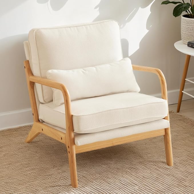 Karl home Accent Chair Mid-Century Modern Chair by Karlhome