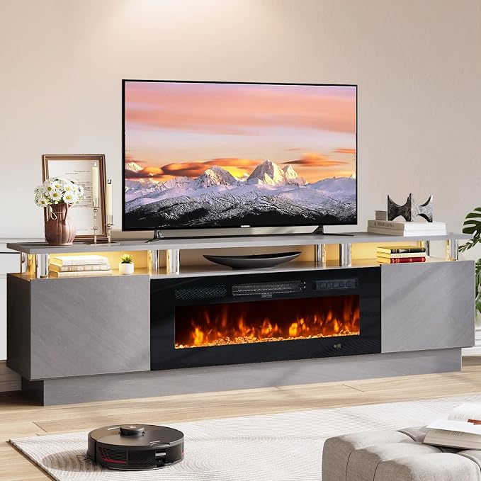 70" TV Stand for Living Room, Entertainment Center by Unknown