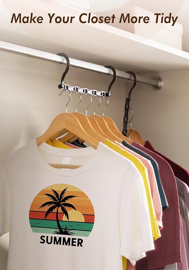 HOUSE DAY Closet Organizers and Storage 12 Pack, College Dorm Room Essentials - Image 7