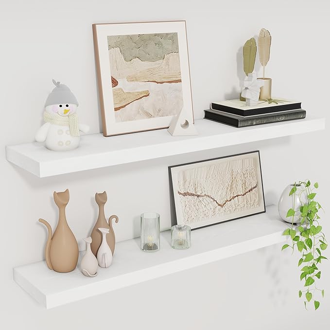 Fun Memories Floating Shelves for Wall, Floating Shelf for Living Room by FunMemories