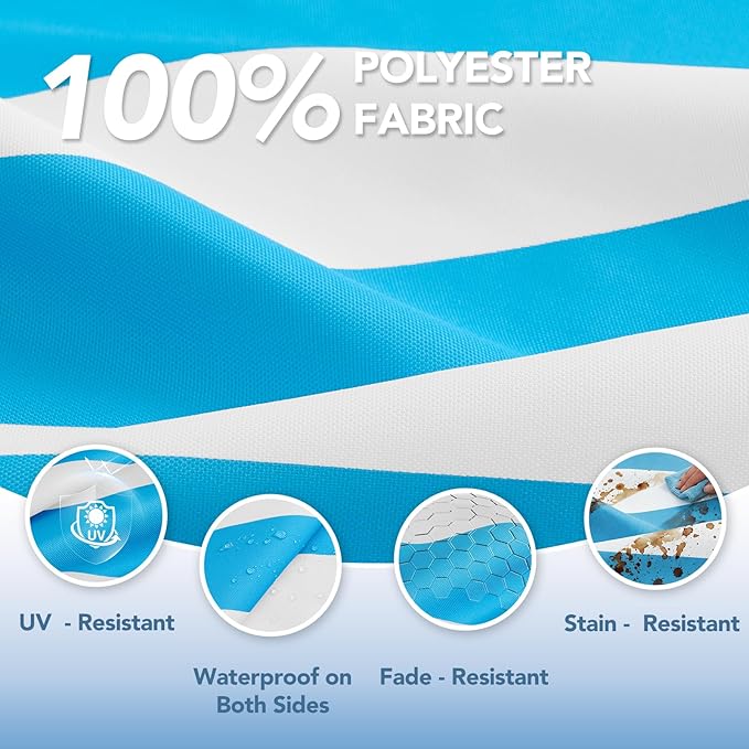 L'AGRATY Outdoor Lounge Chaise Cushion: 72x21x3 Inch Waterproof Lounge Chair - Image 5