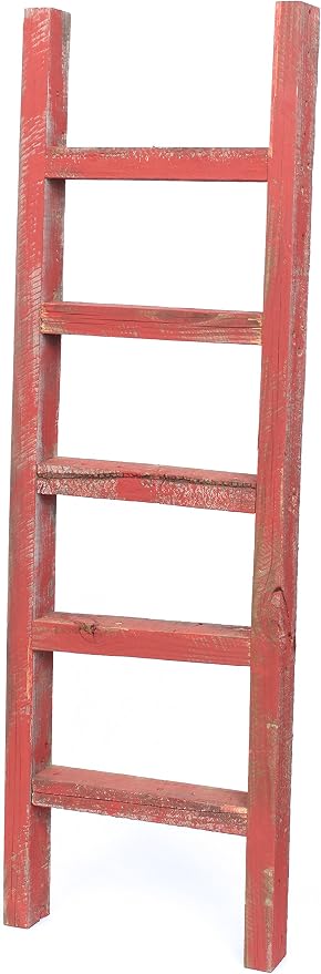 BARNWOODUSA Rustic Decorative Ladder by BarnwoodUSA