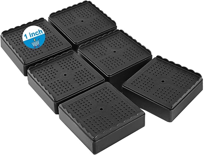 Bed Risers 1 inch, 2 inch, 3 inch, 4 inch Heavy Duty, Adjustable Furniture Riser - Image 7