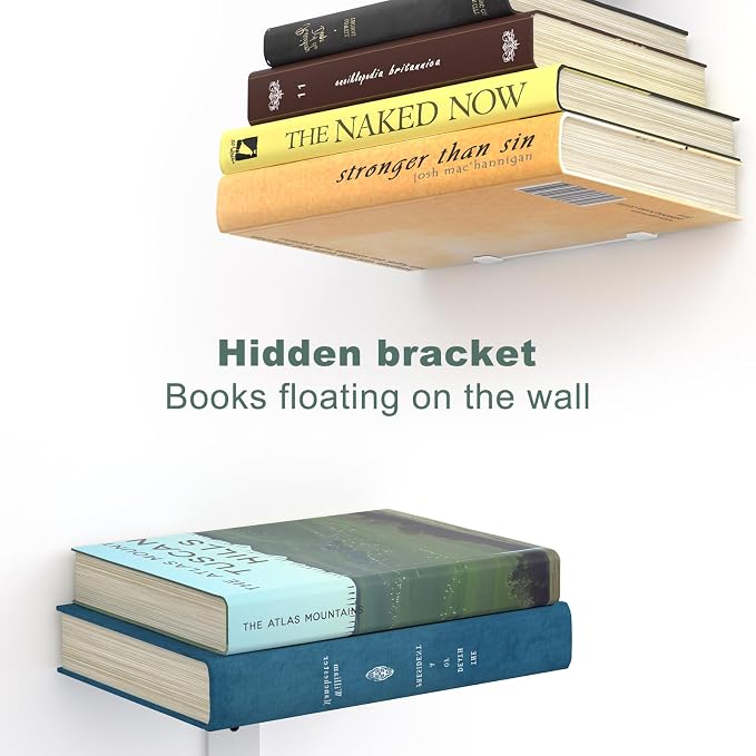 Mefirt Invisible Floating Bookshelves - Image 5