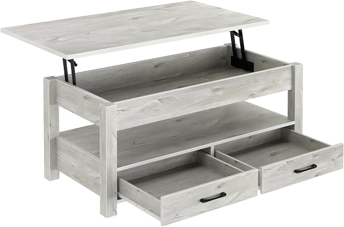 Rolanstar Coffee Table, Lift Top Coffee Table - Image 8