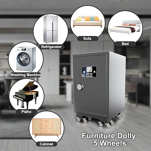 Furniture Dolly Set 5 Wheels Heavy Duty, Furniture Movers - Image 6