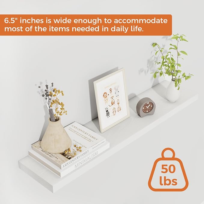 Fun Memories Floating Shelves for Wall, Floating Shelf for Living Room - Image 5