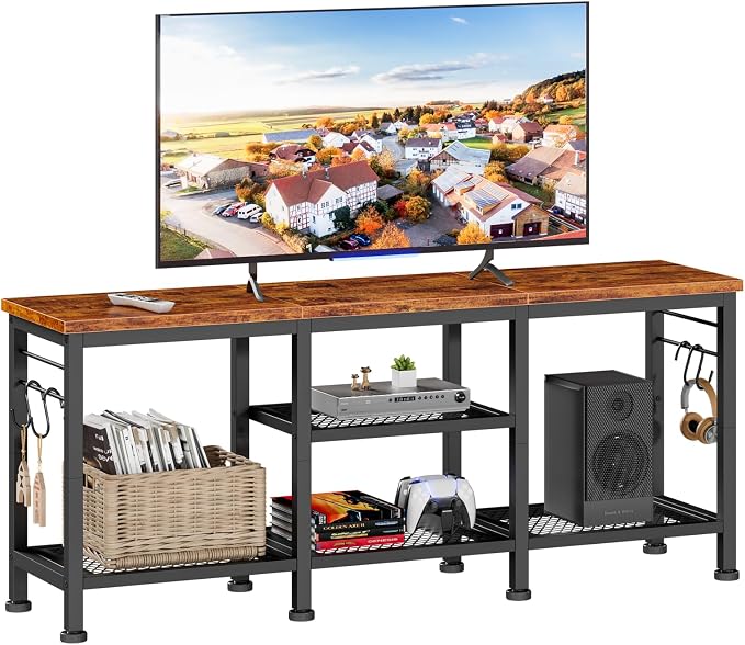 Furologee TV Stand for TVs up to 55 Inch, Entertainment Center by Furologee